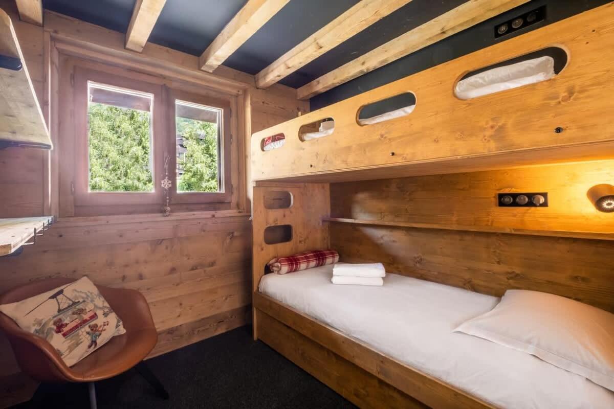 Chalet Racar Pour 4 Personnes, Centre Ville Et Vue Sur La Montagne Chamonix Dış mekan fotoğraf
