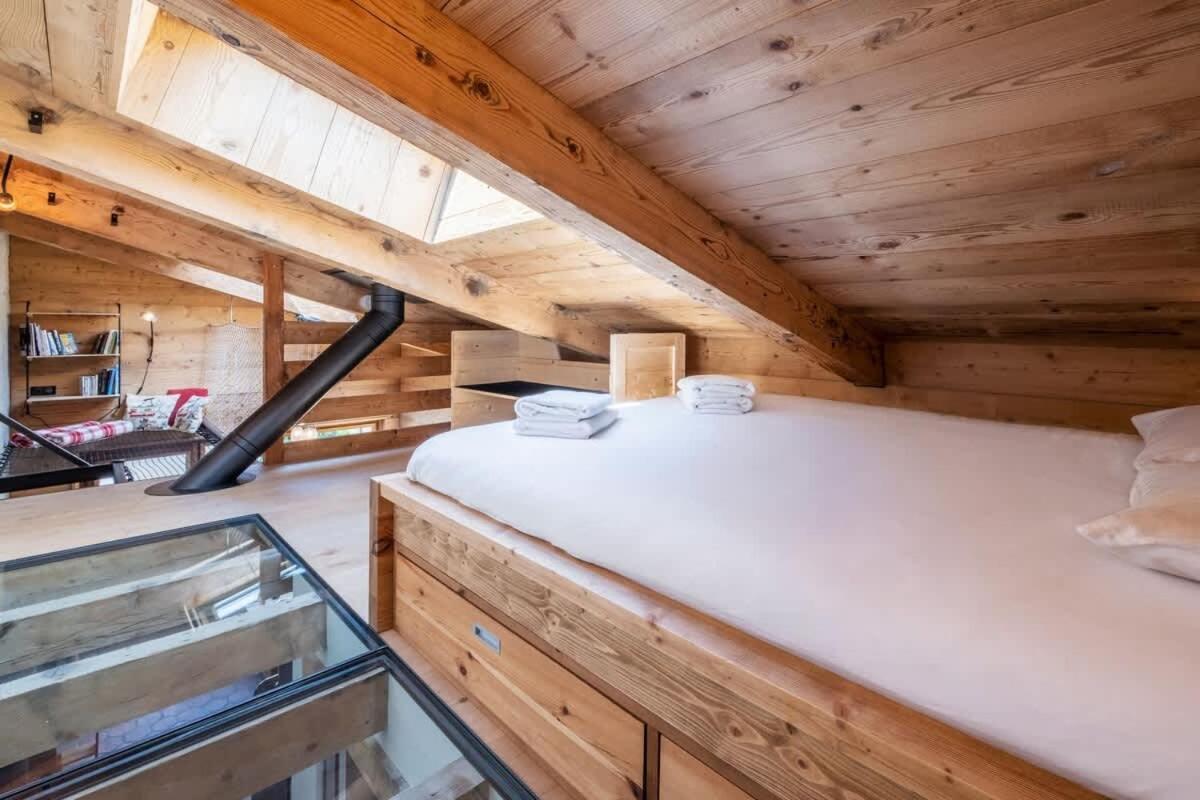 Chalet Racar Pour 4 Personnes, Centre Ville Et Vue Sur La Montagne Chamonix Dış mekan fotoğraf
