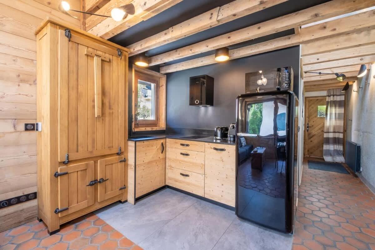 Chalet Racar Pour 4 Personnes, Centre Ville Et Vue Sur La Montagne Chamonix Dış mekan fotoğraf
