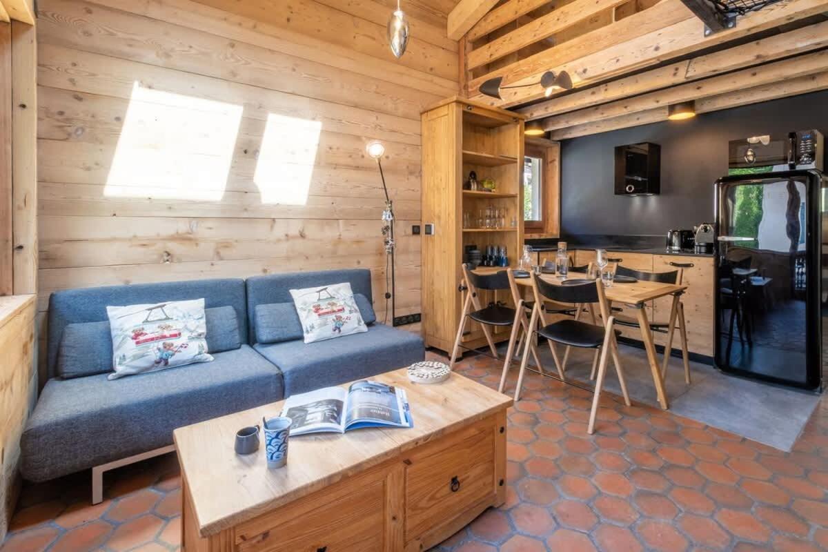 Chalet Racar Pour 4 Personnes, Centre Ville Et Vue Sur La Montagne Chamonix Dış mekan fotoğraf