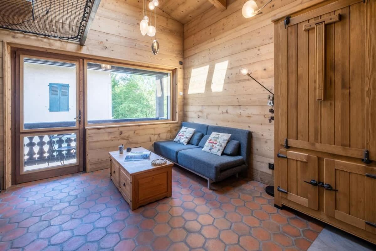 Chalet Racar Pour 4 Personnes, Centre Ville Et Vue Sur La Montagne Chamonix Dış mekan fotoğraf